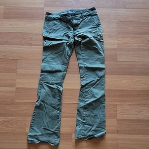 AE Pants Olive Green, Size 00, EUC